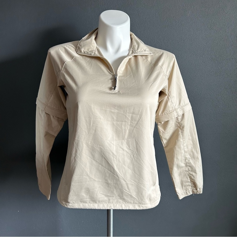 Nike Women’s Tan Clima Fit Golf Jacket S